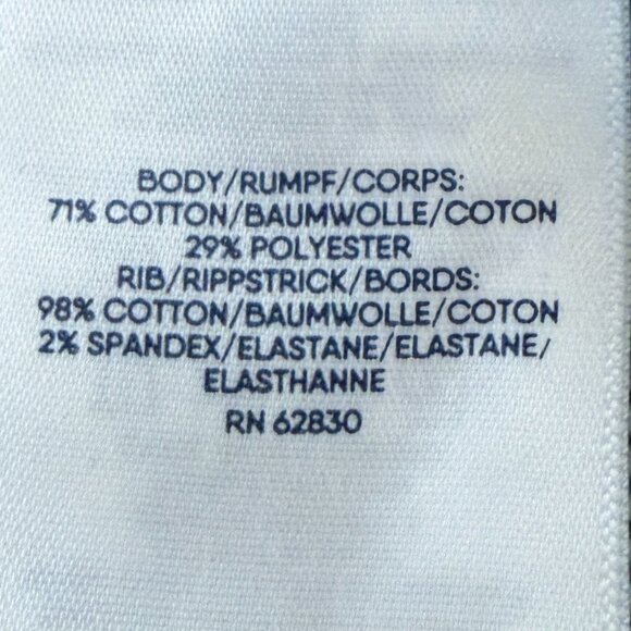 Lands' End Serious Sweats Size Large (14-16) Denim Blue Color Hoodie - Picture 7 of 7